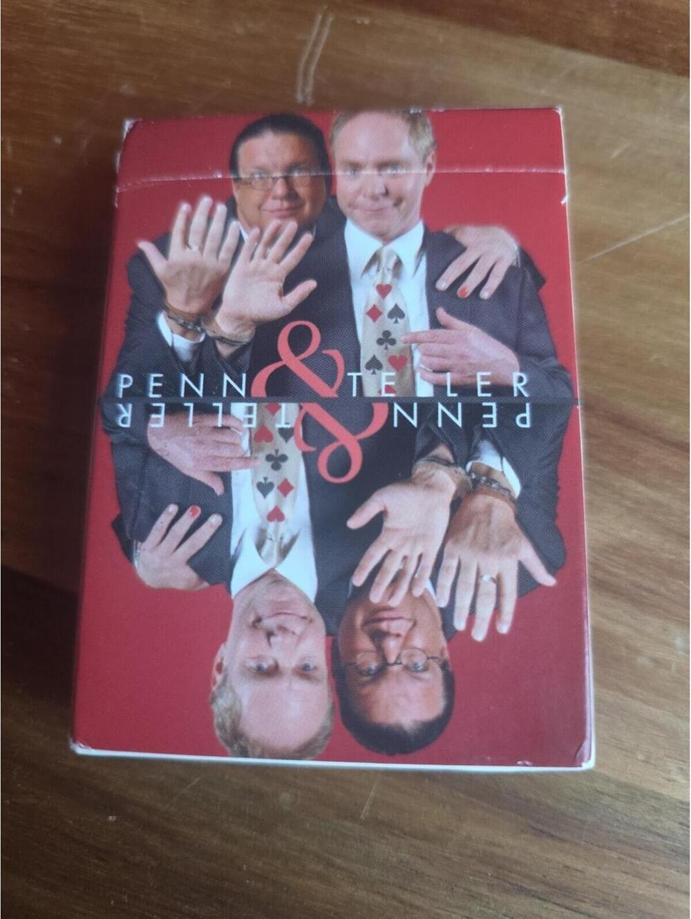 Penn & Teller a Perfectly Ordinary Deck of Cards Rare Vintage
